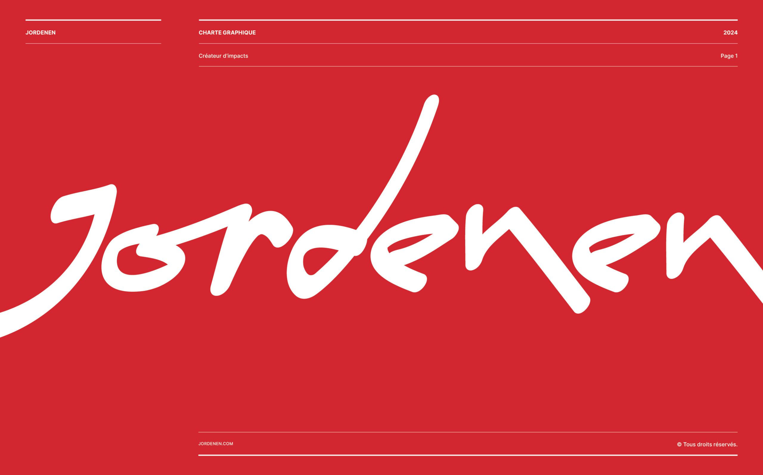 Jordenen_Charte graphique